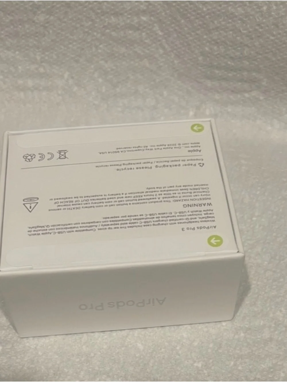 Apple AirPods Pro 3 White Wireless Earbuds